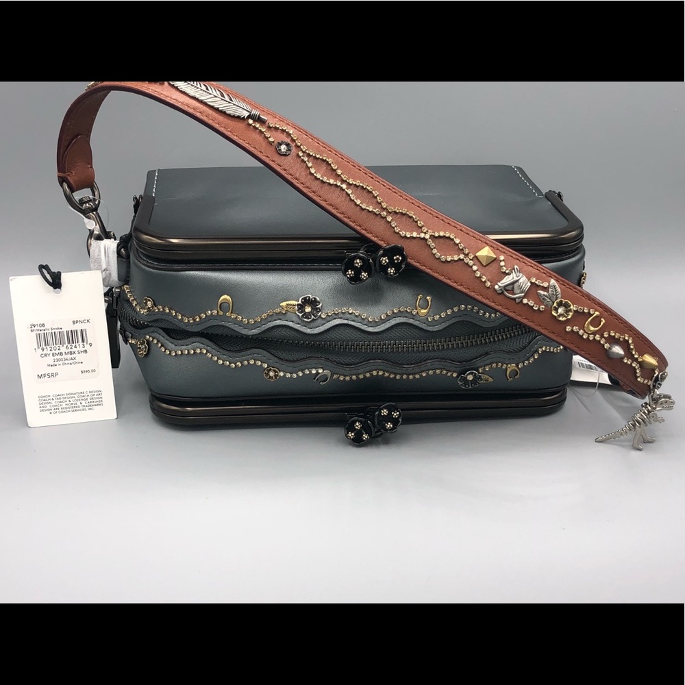 Coach w/Crystal Embellishment